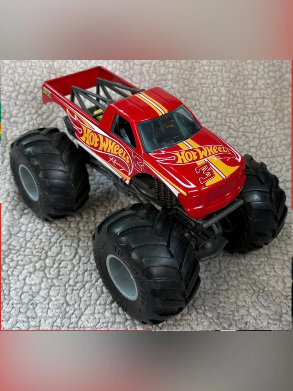 Red Monster Truck Toy - Kids Toy